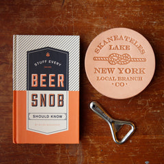 Leather Coasters - USA Made by The Local Branch, product image 5