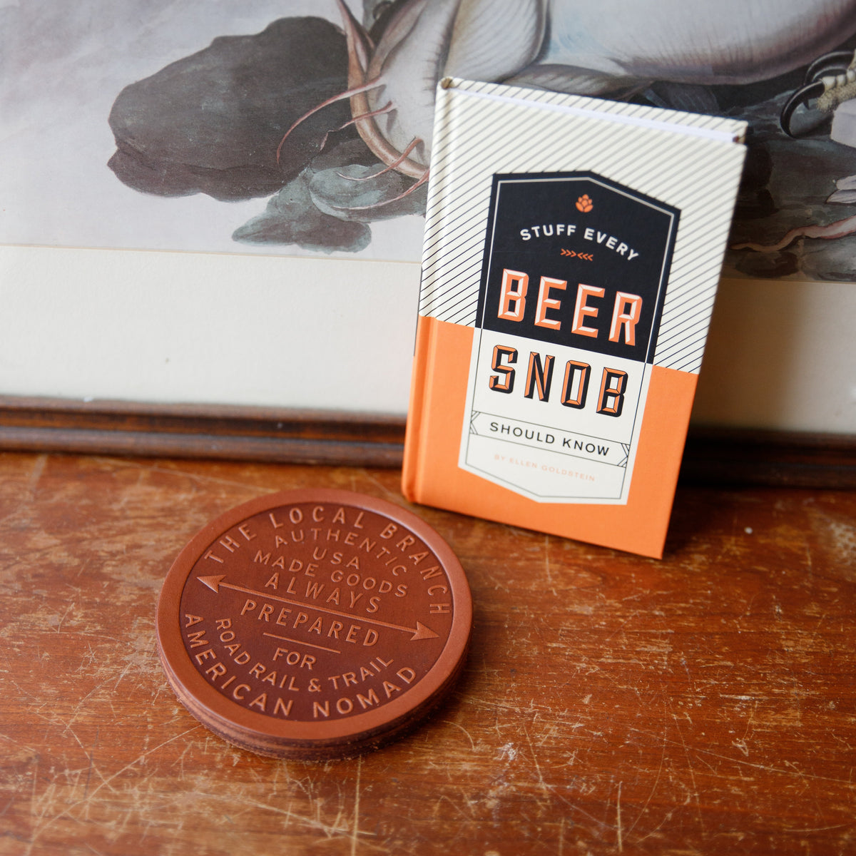 Leather Coasters - USA Made by The Local Branch, product image 8