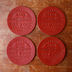 Leather Coasters - USA Made by The Local Branch, product image 12