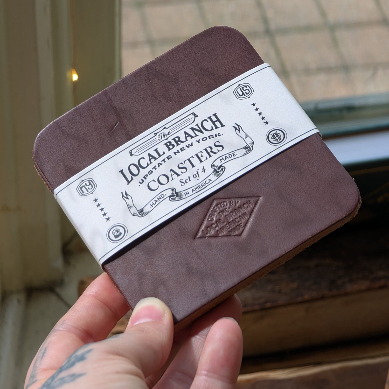 Small Batch Square Coasters - USA Made