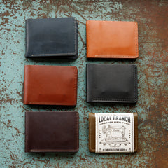 Leather Bifold Wallet - USA Made by The Local Branch, product image 2