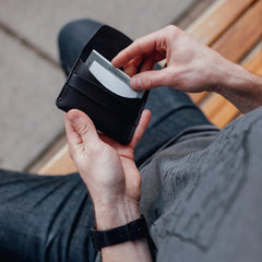 Leather Tuck Wallet - USA Made by The Local Branch, product image 3