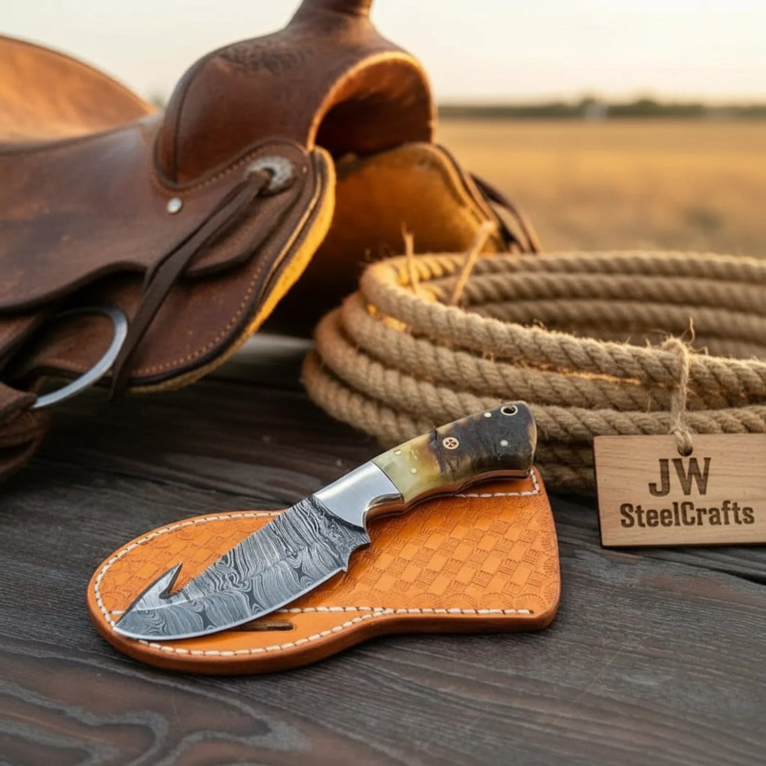 Frontier Hook Skinner Knife 7