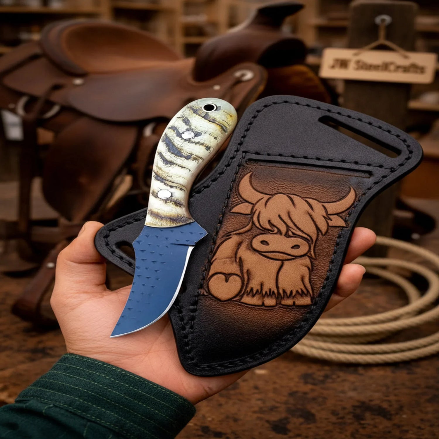 Coalridge Cowboy Skinner Knife 6