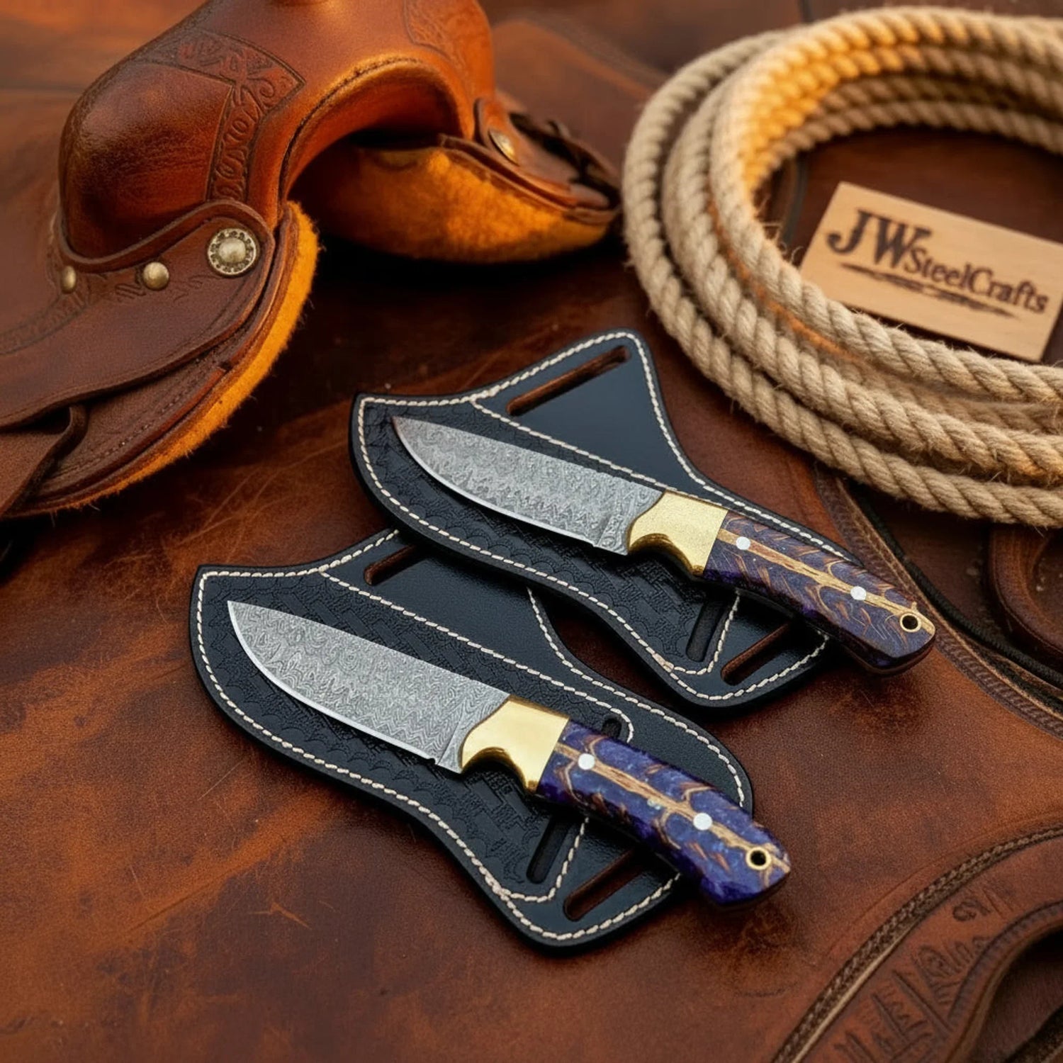 Handmade Damascus Steel 8
