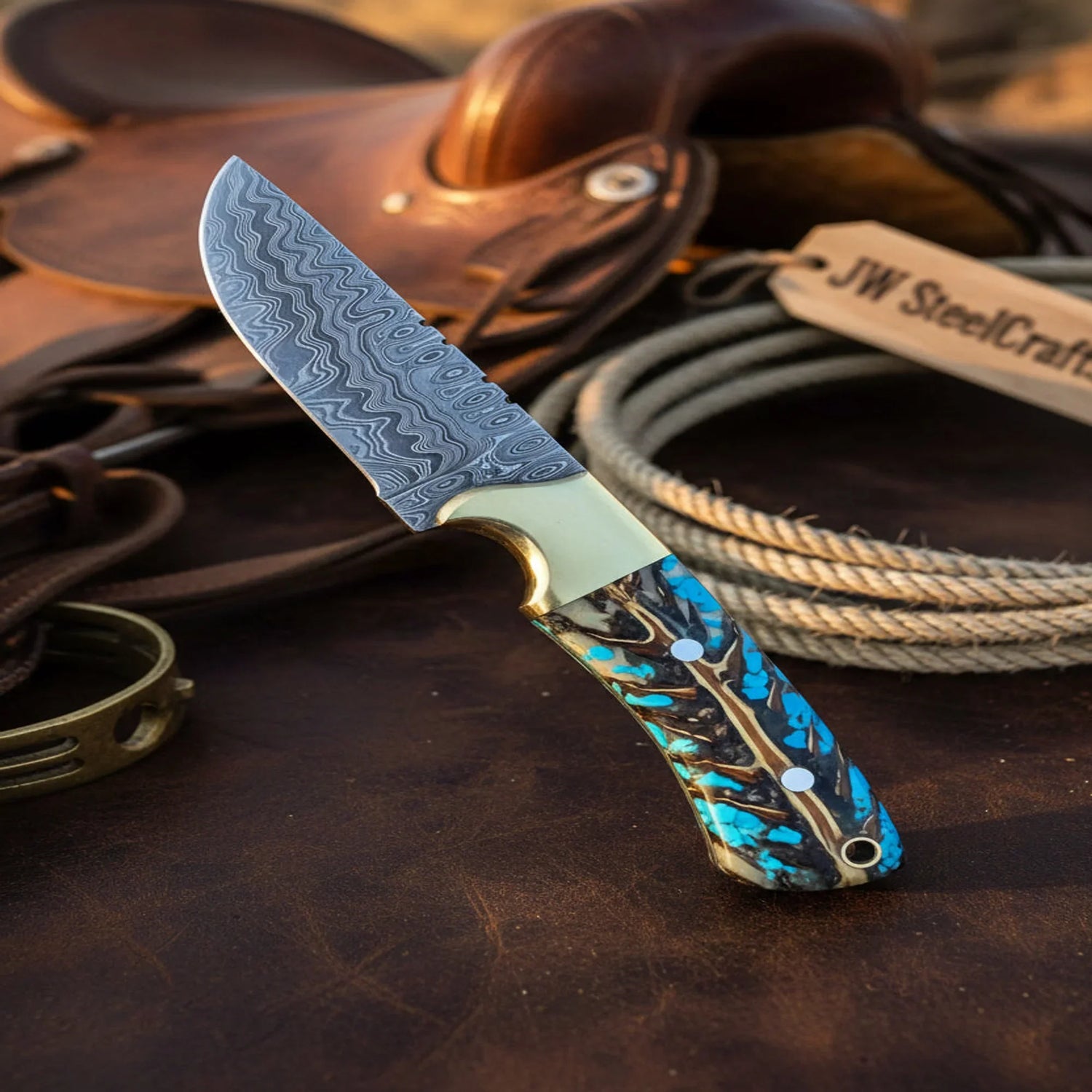 Sapphire Trail Skinner Cutter Knife 7