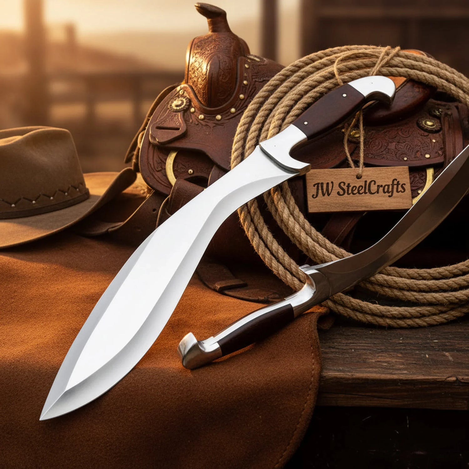 Silverback Ranch Kukri Knife 17