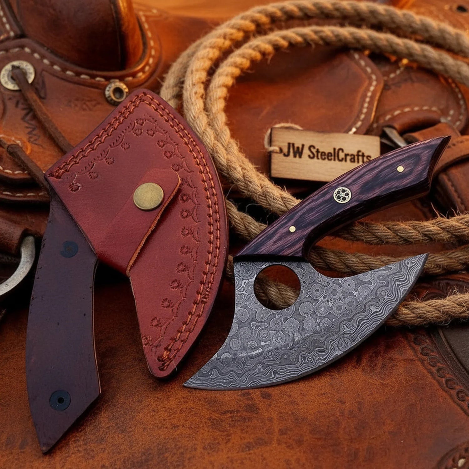 Plumwood Ulu Knife 4