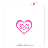 Irish Love Cookie Stencil