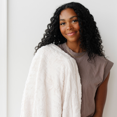 Patterned Faux Fur XL Throw Blankets by Saranoni, product image 9