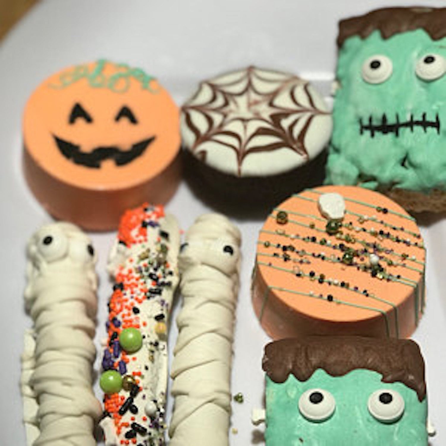 Jack O Lantern Oreo and Mini Stencil