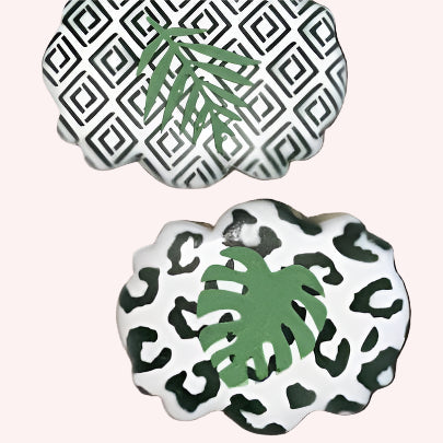 Jungle Leaves Cookie Stencil