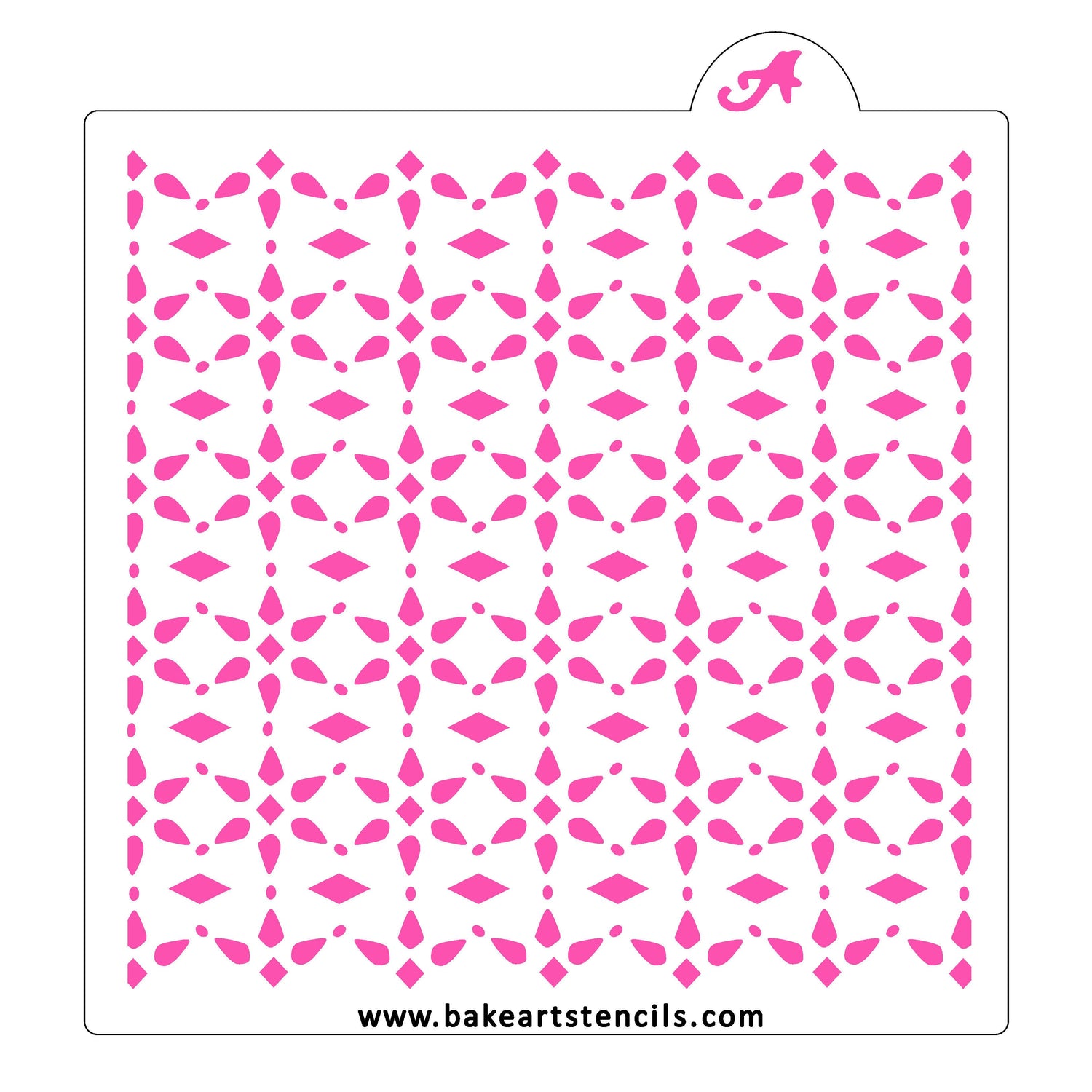 Kaleidoscope Quilt Pattern Stencil