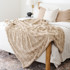 Patterned Faux Fur Throw Blankets by Saranoni, product image 54