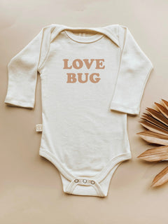 Love Bug Organic Bodysuit Long Sleeve by Tenth & Pine, product image 3