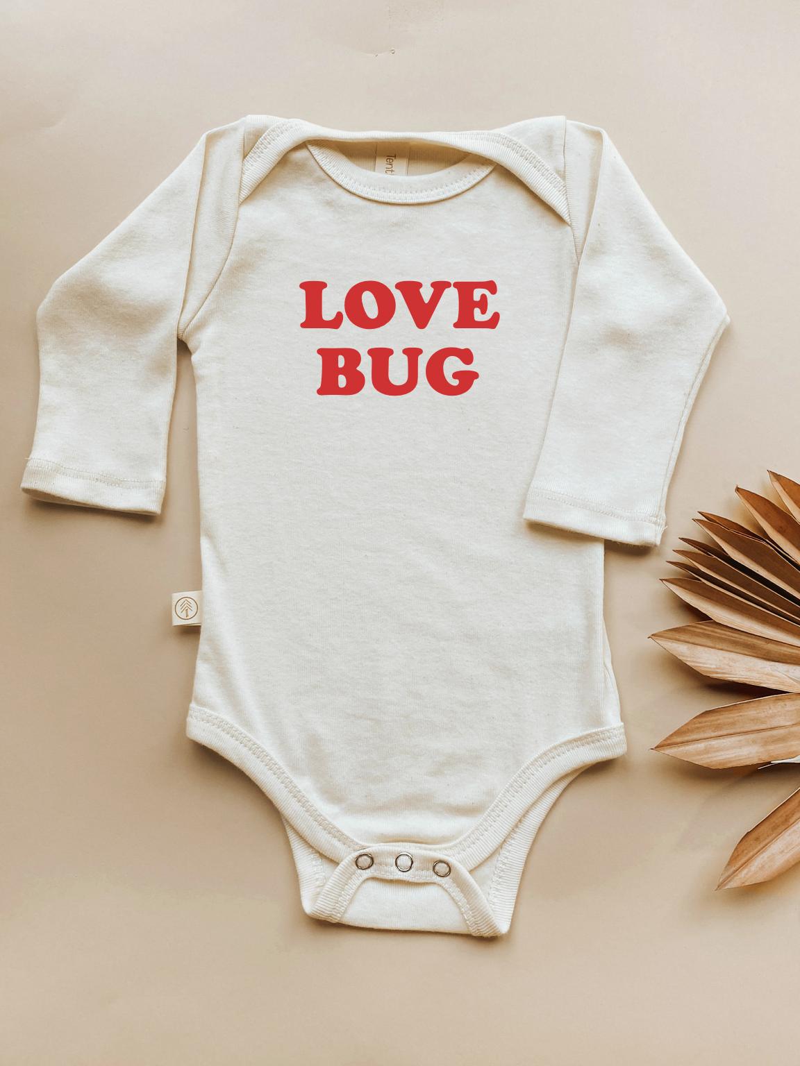Love Bug Organic Bodysuit Long Sleeve by Tenth & Pine, product image 4