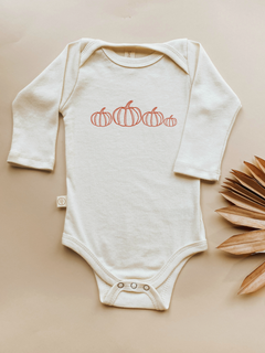 Pumpkin Patch Organic Bodysuit Long Sleeve by Tenth & Pine, product image 5