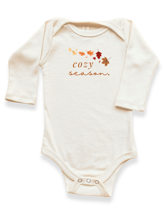 Cozy Season Organic Bodysuit Long Sleeve by Tenth & Pine