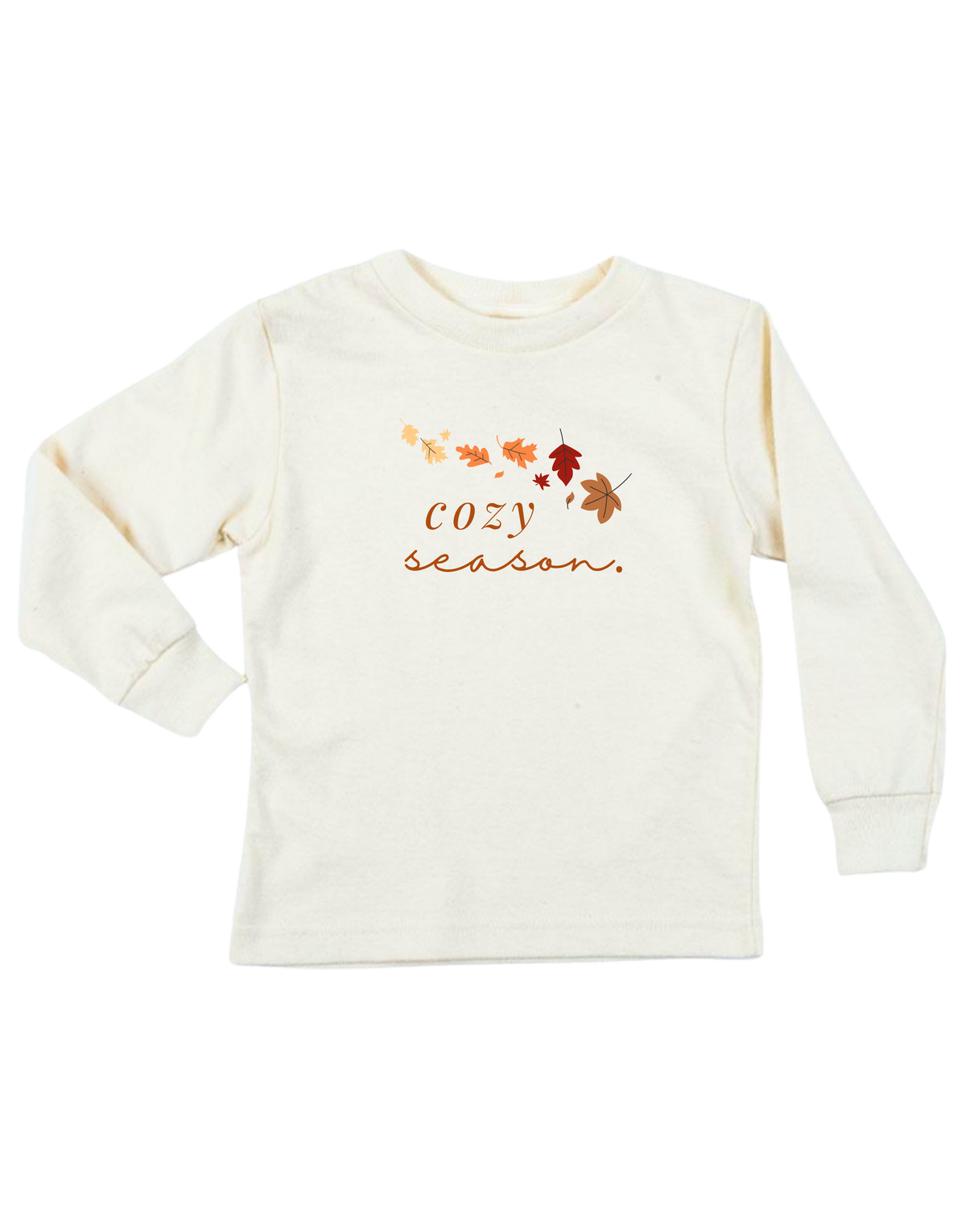 Cozy Season Organic Kids T-Shirt Long Sleeve by Tenth & Pine