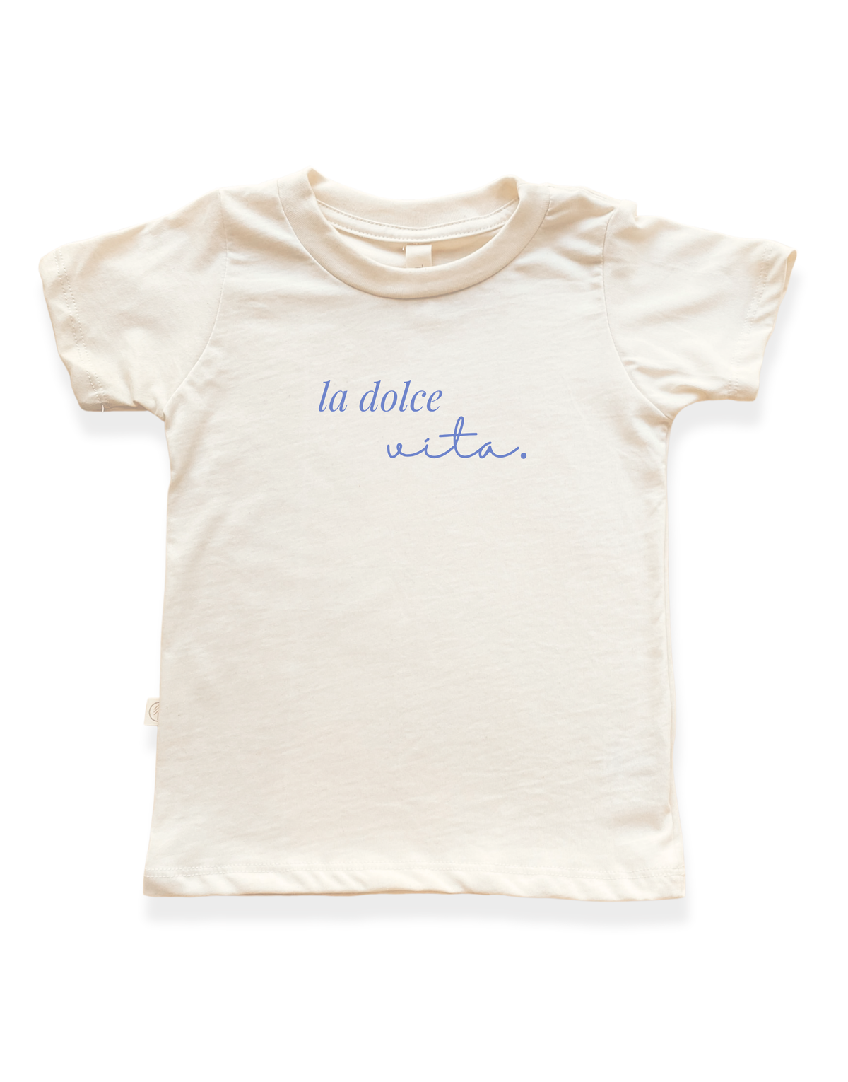 La Dolce Vita Organic Kids T-shirt by Tenth & Pine