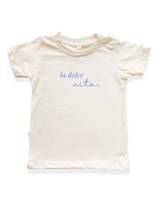La Dolce Vita Organic Kids T-shirt by Tenth & Pine