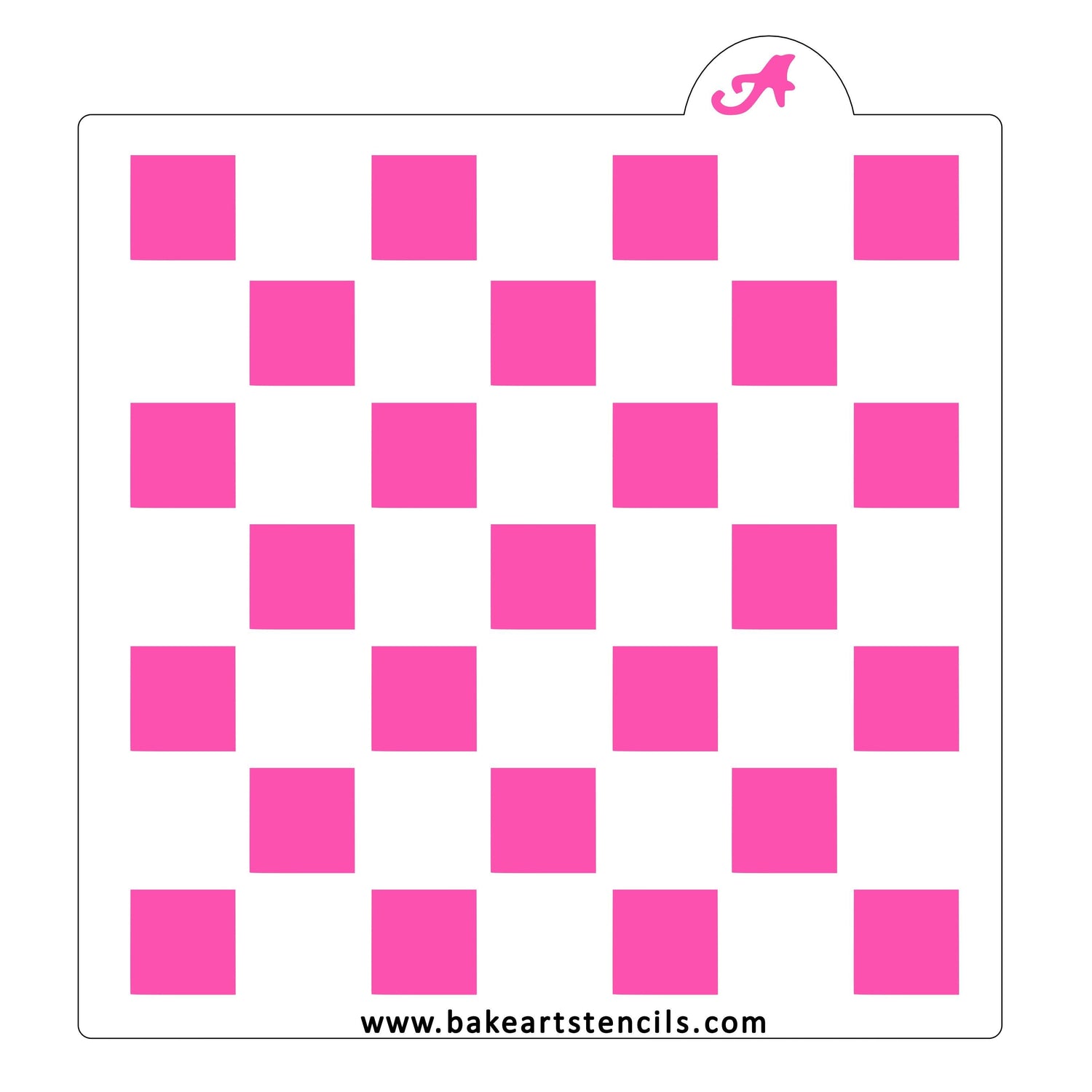 Large Checkerboard Stencil
