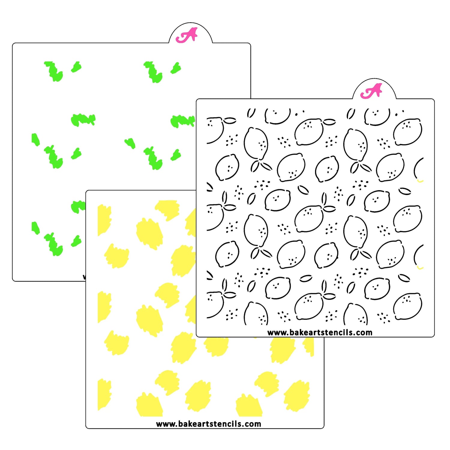 Lemon Squeezy Cookie Stencil