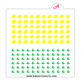 Lemon Sprinkles Stencil