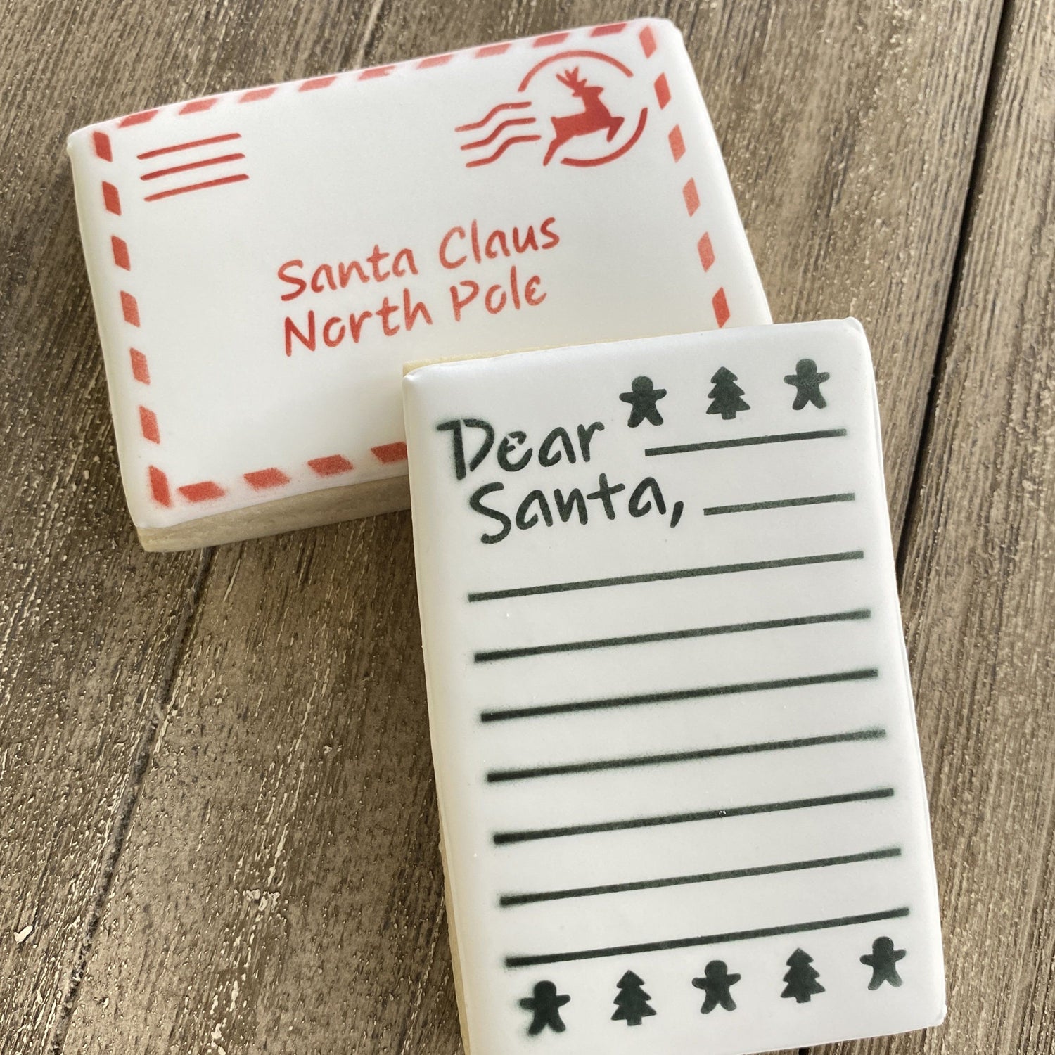 Letter to Santa Cookie Stencil