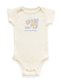 Little Amore Organic Cotton Baby Bodysuit by Tenth & Pine