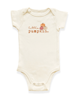 Little Pumpkin Stack Organic Baby Bodysuit by Tenth & Pine