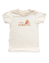 Little Pumpkin Stack Organic Kids T-Shirt by Tenth & Pine