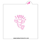 Lobster PYO Cookie Stencil
