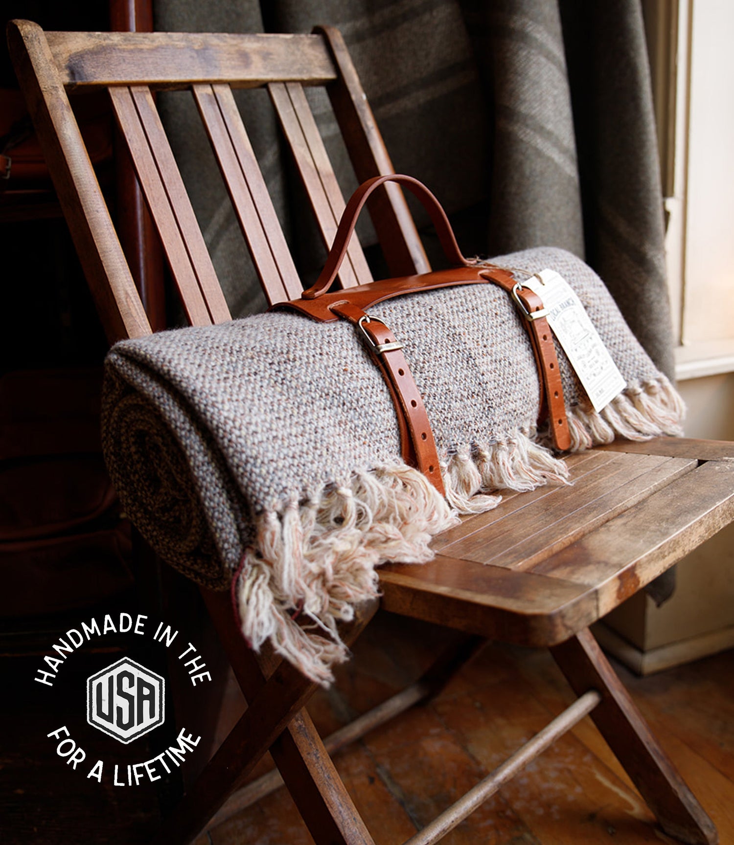 Small Batch Campfire Blanket with Carrier - USA Made