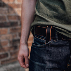 Leather Key Clip Loop - USA Made by The Local Branch, product image 5