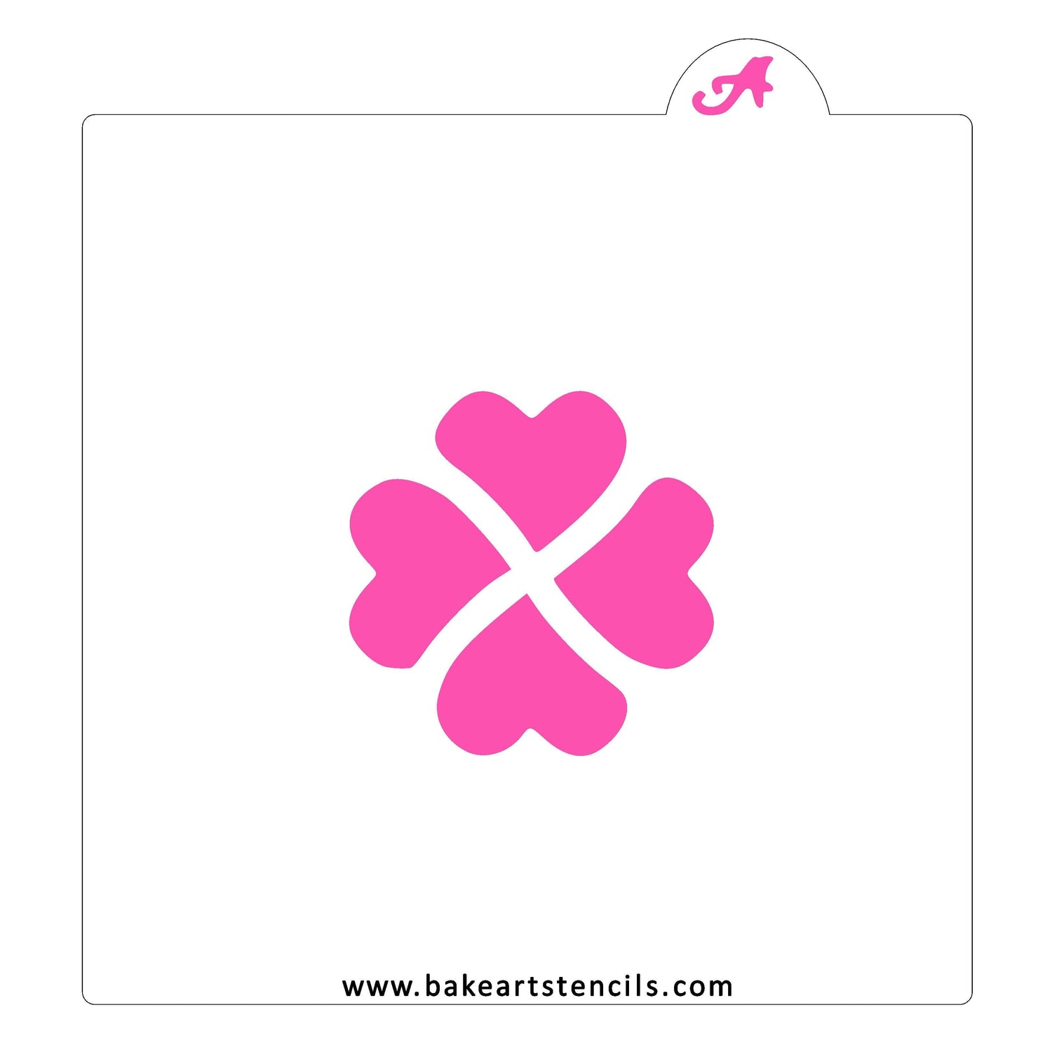 Lucky Clover Cookie Stencil