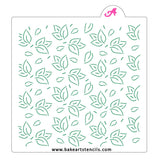 Lush Leaves Cookie Stencil Set