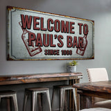 Bar Sign III