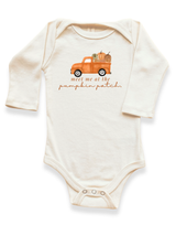 Meet Me At The Pumpkin Patch Organic Bodysuit Long Sleeve by Tenth & Pine