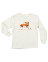 Meet Me At The Pumpkin Patch Organic Kids T-Shirt Long Sleeve by Tenth & Pine