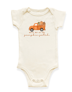 Meet Me At The Pumpkin Patch Organic Baby Bodysuit by Tenth & Pine