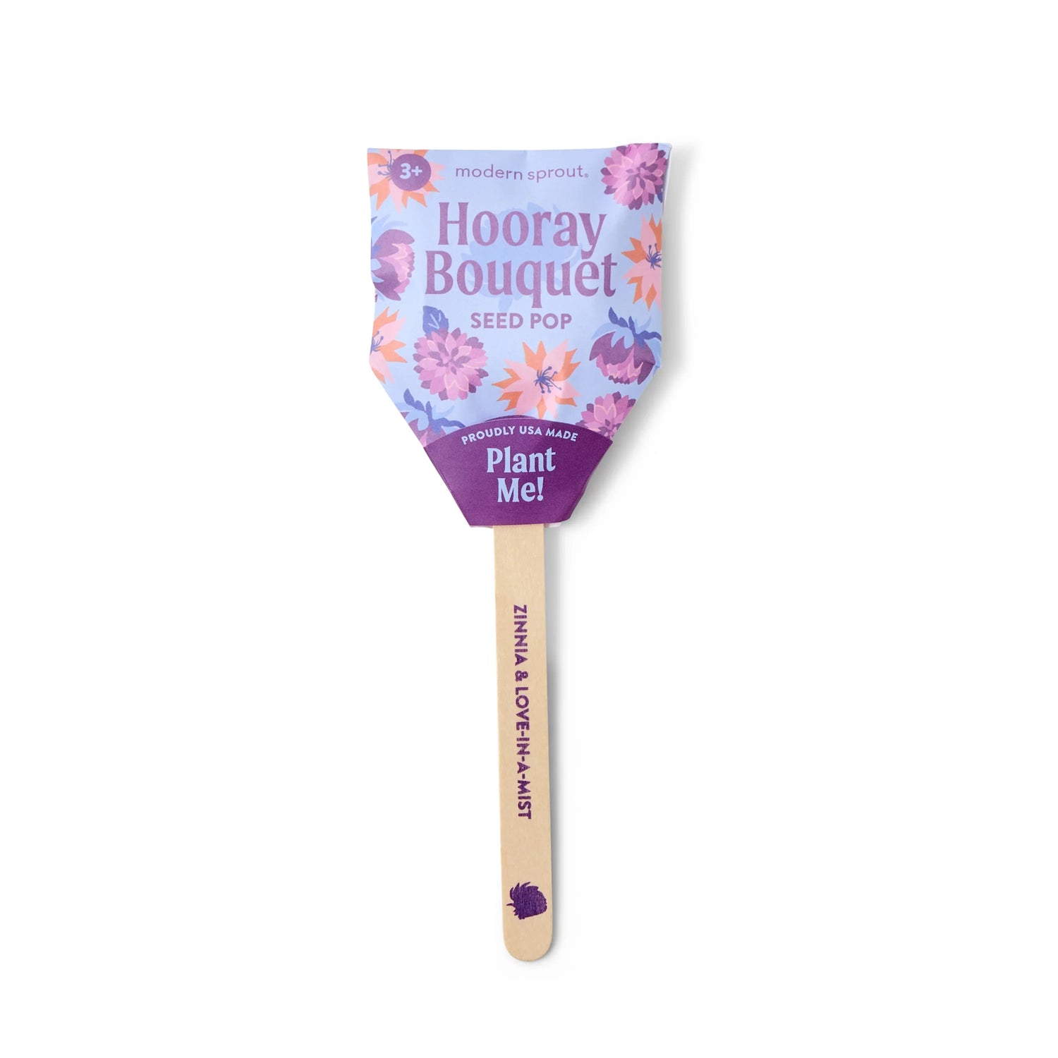 Plantable Wildflower Seed Pop Gift | Modern Sprout