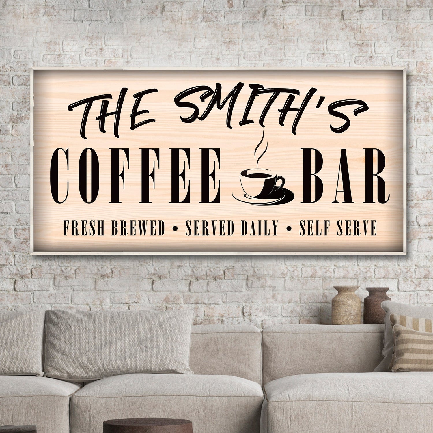 Coffee Bar Sign II