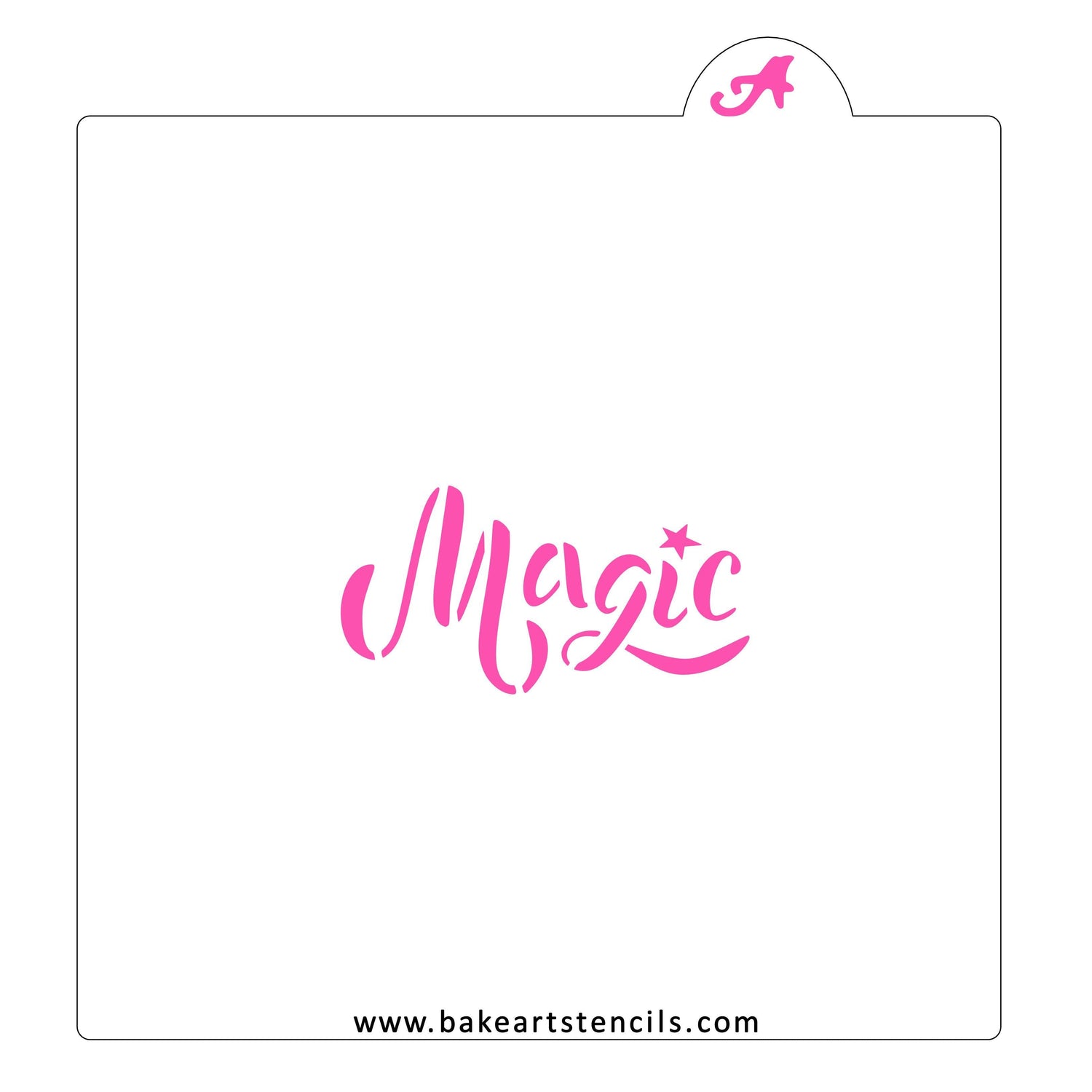 Magic Cookie Stencil
