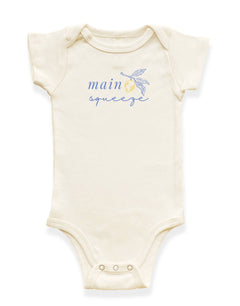 Main Squeeze Organic Cotton Baby Bodysuit by Tenth & Pine