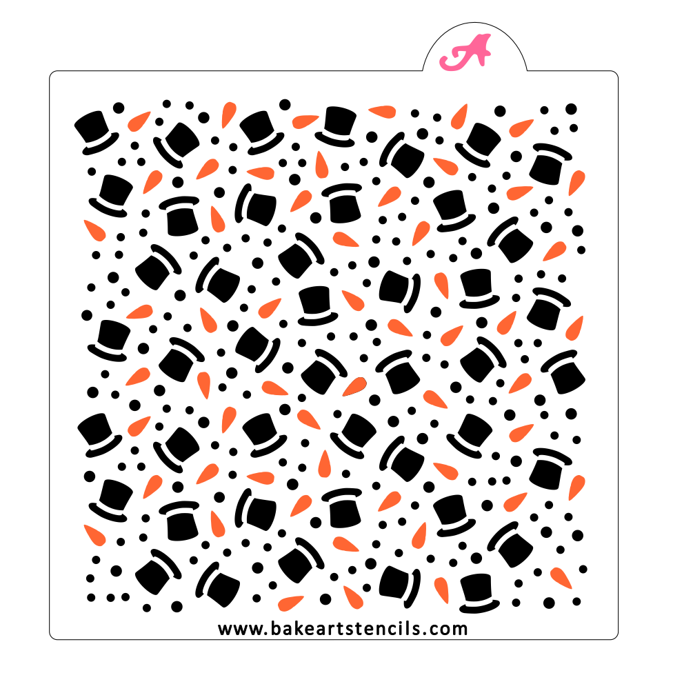 Melted Snowmen Cookie Stencil Set