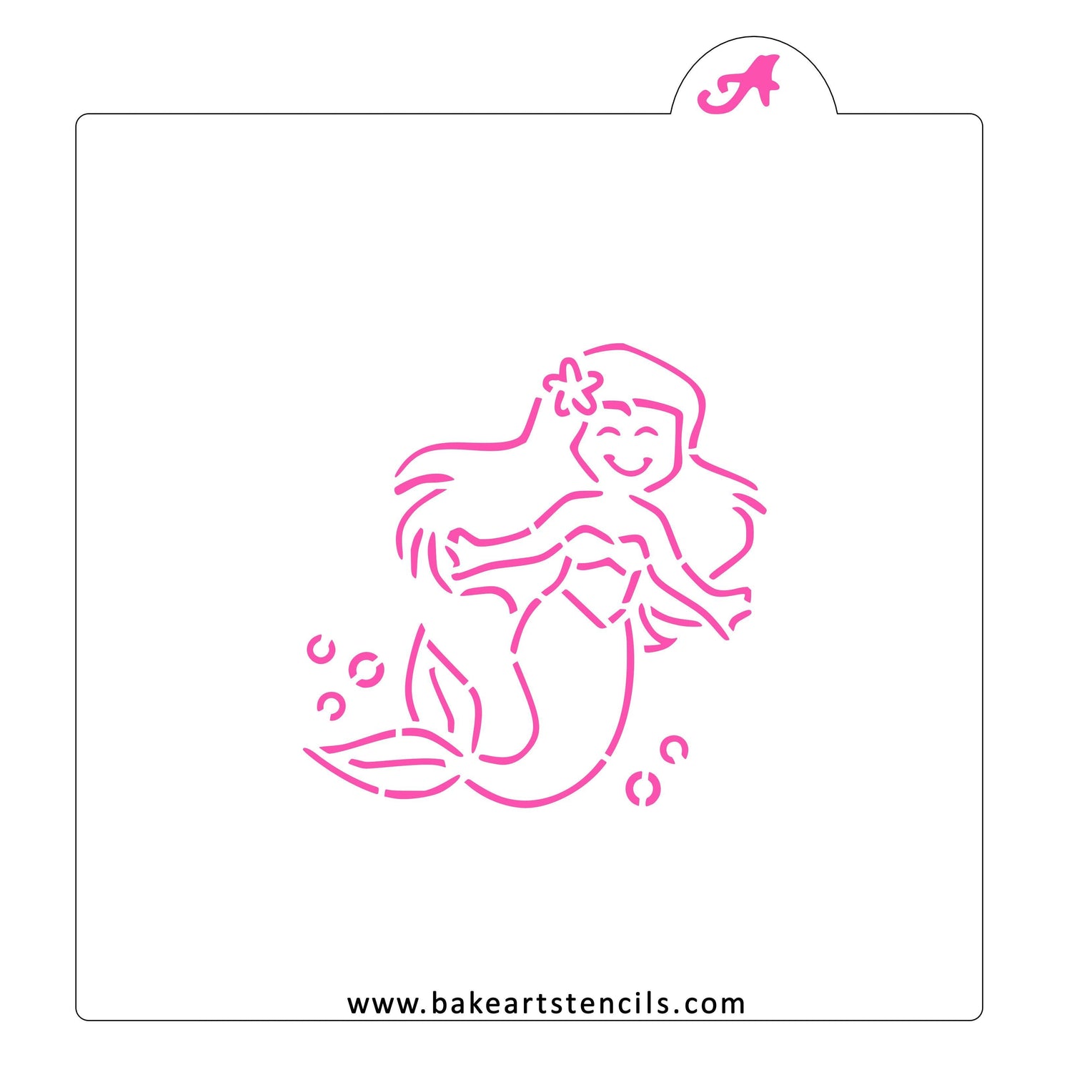 Mermaid PYO Stencil
