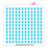 Mermaid Sprinkles Stencil