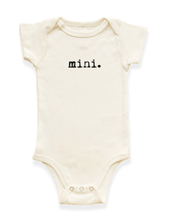 Mini Organic Baby Bodysuit by Tenth & Pine