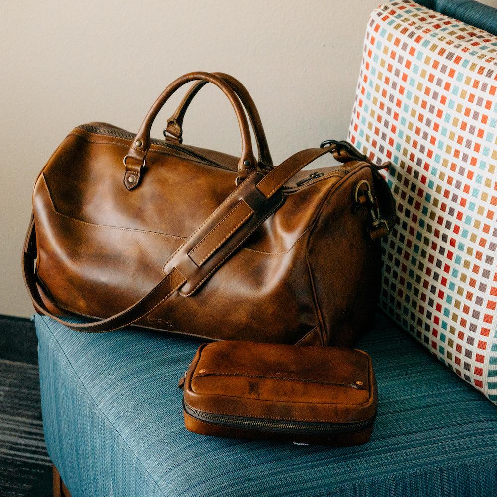 Benjamin Leather Duffle Bag